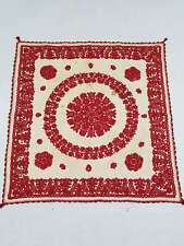 Antique Traditional Hungarian/Transylvanian Embroidered Tablecloth 116x116cm picture
