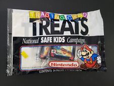 1991 Impel Trading Card Treats Nintendo Super Mario Bros Zelda Sealed Bag Rare picture