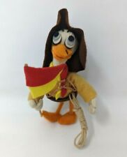 Rare VTG Lenci? Donald Duck Scout Leader Ranger Felt Wire Doll Toy Ornament KP21 picture
