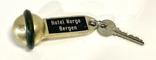 Vintage Hotel Norge Bergen Room Key And Fob Europe picture