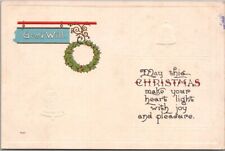 c1910s Bergman CHRISTMAS Postcard 