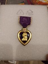 Rare US PURPLE HEART WW2 Original Army Medal  picture