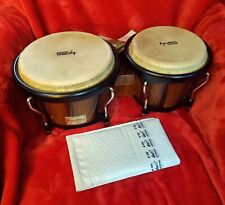 Tycoon Percussion Bongos Hand Paint Series TB-80 B HP BR NEW Open Box 7