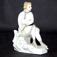 BEAUTIFUL ARTN DECO RUSSIAN PROBABLY MOSCOW PORCELAIN FIGURE 1930 picture