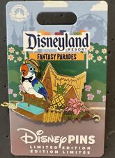 Disney 2024 DLR Disneyland Fantasy Parade TIKI ROOM BARKER BIRD  LE 3-D Pin picture