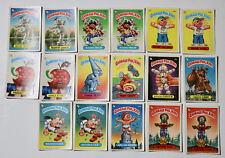 Garbage Pail Kids Topps 1986 sticker cards lot of 17 picture