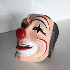 Children’s Clown Mask.  Wood, carved, Handmade,  Handcraft,  Mexican picture