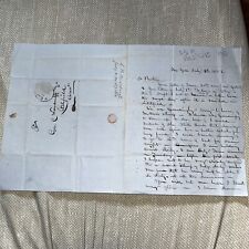 1852 Letter by Judge Lewis Woodruff: Case Cited in U.S. vs Susan B. Anthony picture