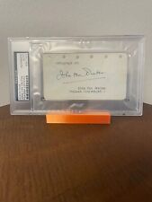 JOHN VAN DRUTEN - SIGNED AUTOGRAPHED ALBUM PAGE - PSA/DNA SLABBED & CERTIFIED picture
