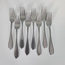 Vintage Edward Don Company Pattern Don Stainless Dinner Forks set of 8 picture