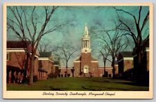 New Haven CT Postcard Yale University Divinity Quad Marquand Chapel Unposted picture