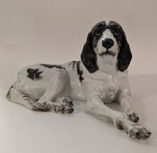 Rare Vintage Rosenthal English Setter Large Porcelain Dog Figurine picture