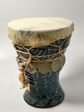 Ceramic Djembe Drum With Shells picture