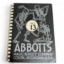 ABBOTT'S MAGIC NOVELTY COMPANY CATALOGUE NO. 13 + SUPPLEMENTS / Magic Catalog picture