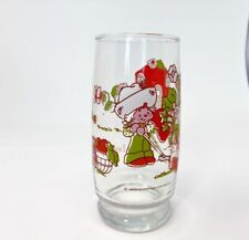 Vintage 1980 STRAWBERRY SHORTCAKE Drinking Glass Tumbler American Greetings Corp picture