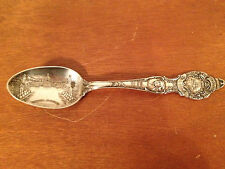 Antique R. Wallace Sterling Silver St. Louis World's Fair Spoon Cascade Gardens picture