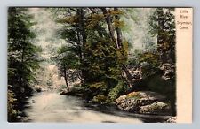 Seymour CT-Connecticut, Little River, Antique Vintage Souvenir Postcard picture