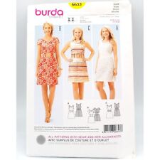 Burda Young Pattern 6653 Dress Seam Hem Allowance EUR 32-42 US 6-16 Uncut picture