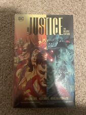 JUSTICE - The Deluxe Edition- ALEX ROSS - Sealed - JIM KRUEGER - Hardcover - DC picture