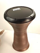 Percussion Aluminium DOUMBEK Drum - Black Skin & Neck - Copper Body picture
