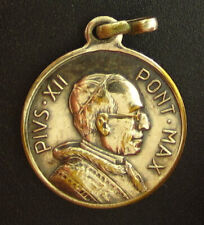 Vintage Pope Pius XII Medal Religious Holy Catholic picture