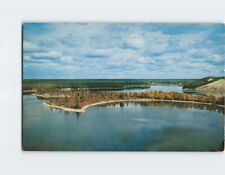 Postcard Horseshoe Island Lumberman's Monument Huron national Forest Michigan picture