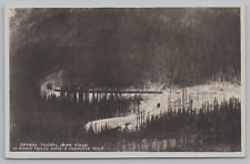 Postcard, RPPC, Train, Spiral Tunnel, Field, British Columbia, Canada, Unposted picture