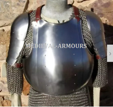 Medieval 14th Century Cuirass With Shoulders SCA LARP Cosplay Costume picture