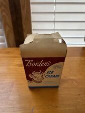BORDEN'S ICE CREAM PINT CONTAINER / BOX - SYRACUSE NY - ELSIE THE COW picture