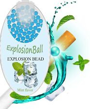100 Filter Balls Mint Cigarette Aroma Balls Flavour Balls Crush Balls (3 Packs) picture
