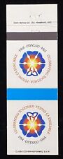 ONTARIO Bicentennial Vintage Matchbook Cover B-3028 picture