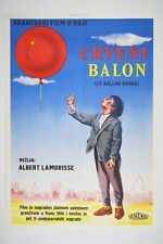 LE BALLON ROUGE / THE RED BALLOON 19x27 Original vRARE exYU movie poster 1956 picture
