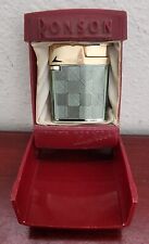 VINTAGE RONSON WORLD'S GREATEST LIGHTER VARAFLAME MK II. MADE IN USA. W/BOX picture