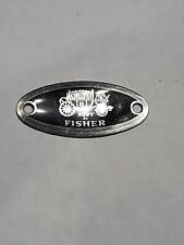 1930-50 BODY BY FISHER Body Tag ID General Motors GM Coachmaker Badge NOS  picture
