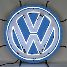 VOLKSWAGEN VW ROUND NEON SIGN picture