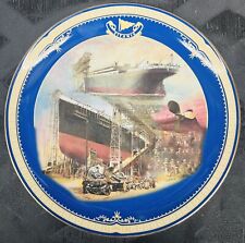 Titanic: Queen Of The Ocean Collectors Plate #15 Birth  Of A Queen Plate #1549A picture