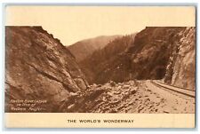 c1940's Feather River Canyon Panama-Pacific San Francisco California CA Postcard picture