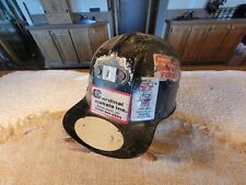 Vintage MSA Low Vein Cap Coal Mining Helmet Hat Coal Miners Hat With Liner 1969 picture