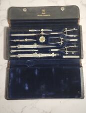 Vintage Keuffel & Esser Co  N896 Compass Drafting Tool Complete Set Germany picture