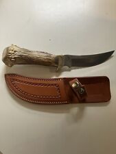 Vintage Jacob’s Custom Stag Antler Hunting Knife 11” Beautiful  Jacobs picture