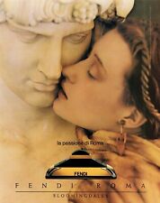 1987~Fendi Roma Perfume~Bloomingdales~Sensual~Vintage 80s Print Advertisement Ad picture