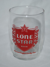 Lone Star Beer vintage barrel / tasting glass, 3 1/4