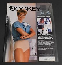 1985 Print Ad Sexy Long Legs Lady Blonde jockey for Her Dr Lynne Pirie Physician picture