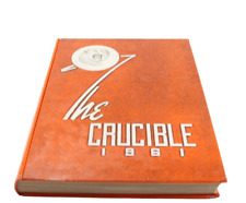 Vintage 1961 The Crucible Gadsden High School Yearbook picture