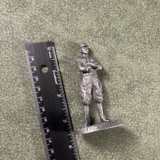 Rogers Hornsby signature miniature 1979 pewter mini statue HOF Cardinals picture