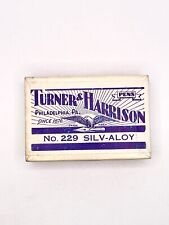 Turner and Harrison Calligraphy Dip Pen Sealed Box of No. 229 Nibs picture