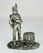 Mark Of The Gryphon US Soldier Holding Bunny W /Drum 1980 Fine Pewter Figure picture