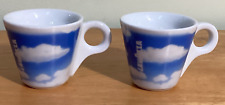 Two LAVAZZA CAFE des ARTS 1998 World Cup Vintage Espresso Cup Exclusive Italy picture
