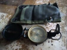 Vintage WW2, Rare Original U.S. Army Corps of Engineer Compass With Case picture