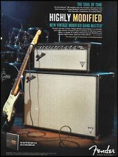 Fender Vintage Modified Series Band-Master amplifier ad amp advertisement print picture